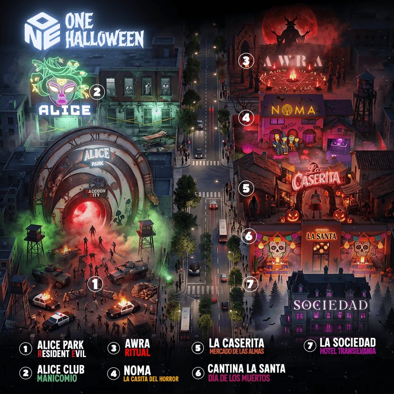 ACCESO TOTAL ONE HALLOWEEN