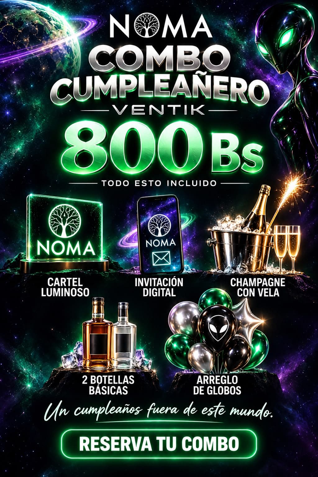 Combo Cumpleañero VENTIK image